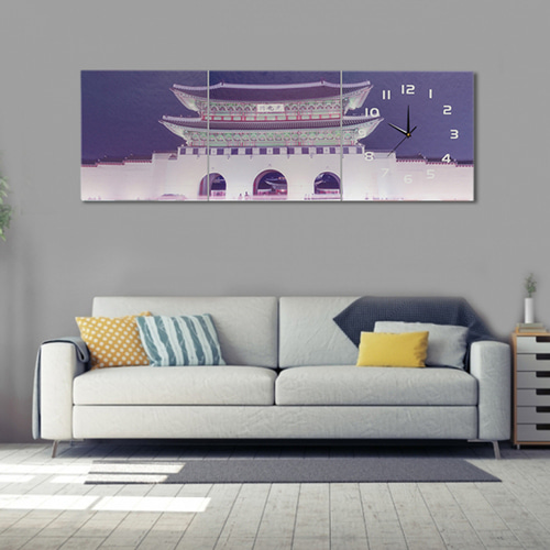 월데코 병풍 벽시계(120cm) (광화문)