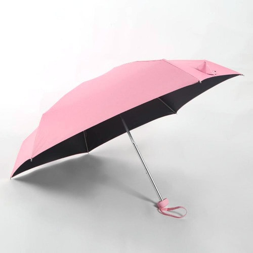UV차단 5단 양산겸 우산(핑크)