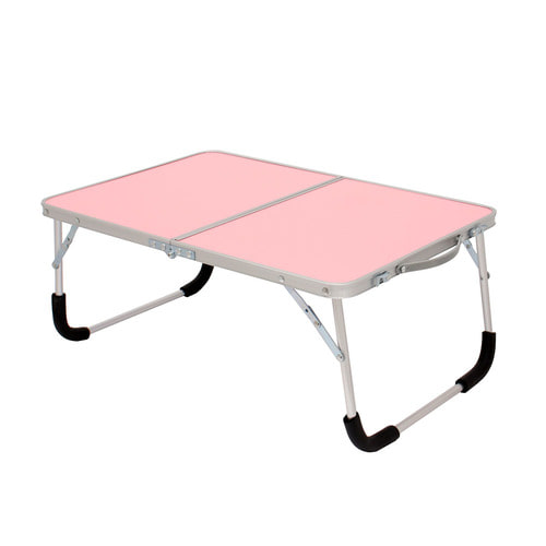 홈앤캠프 휴대용 접이식 테이블(핑크)