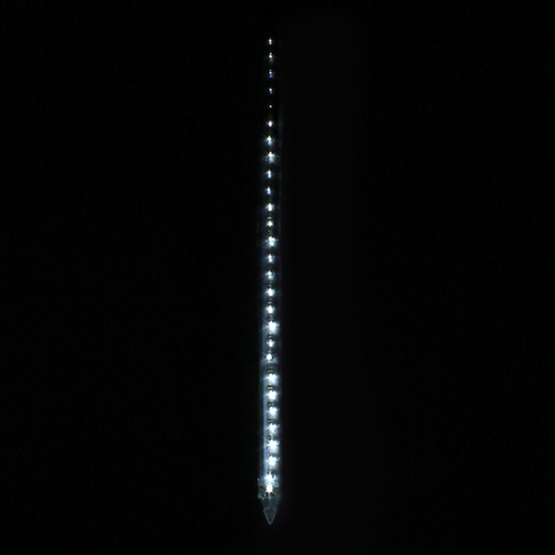 LED 투명 유성폴(100cm) 크리스마스 전구