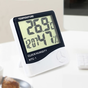 스마트 디지털 온도계 탁상시계