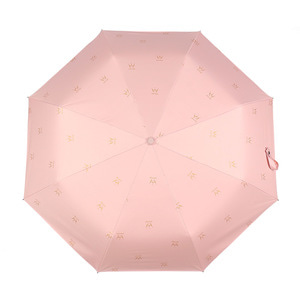 크라운 UV차단 양산겸 우산(핑크)