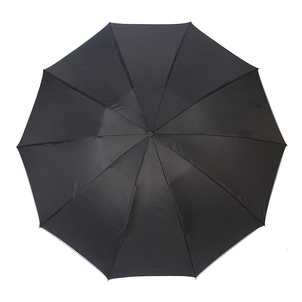 기프트 반사띠 완전자동 3단 우산 (블랙)