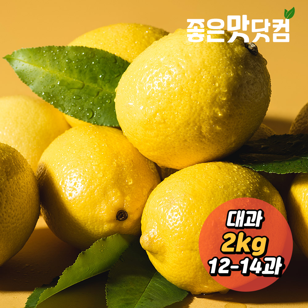 [가락마켓]새콤한 썬키스트 팬시 레몬 2kg(대)