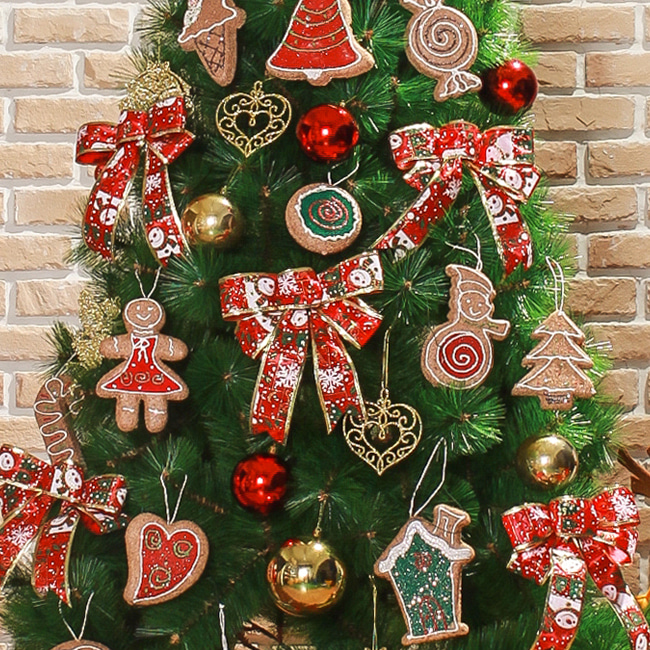 레드 트리 장식세트(180cm트리용) 크리스마스