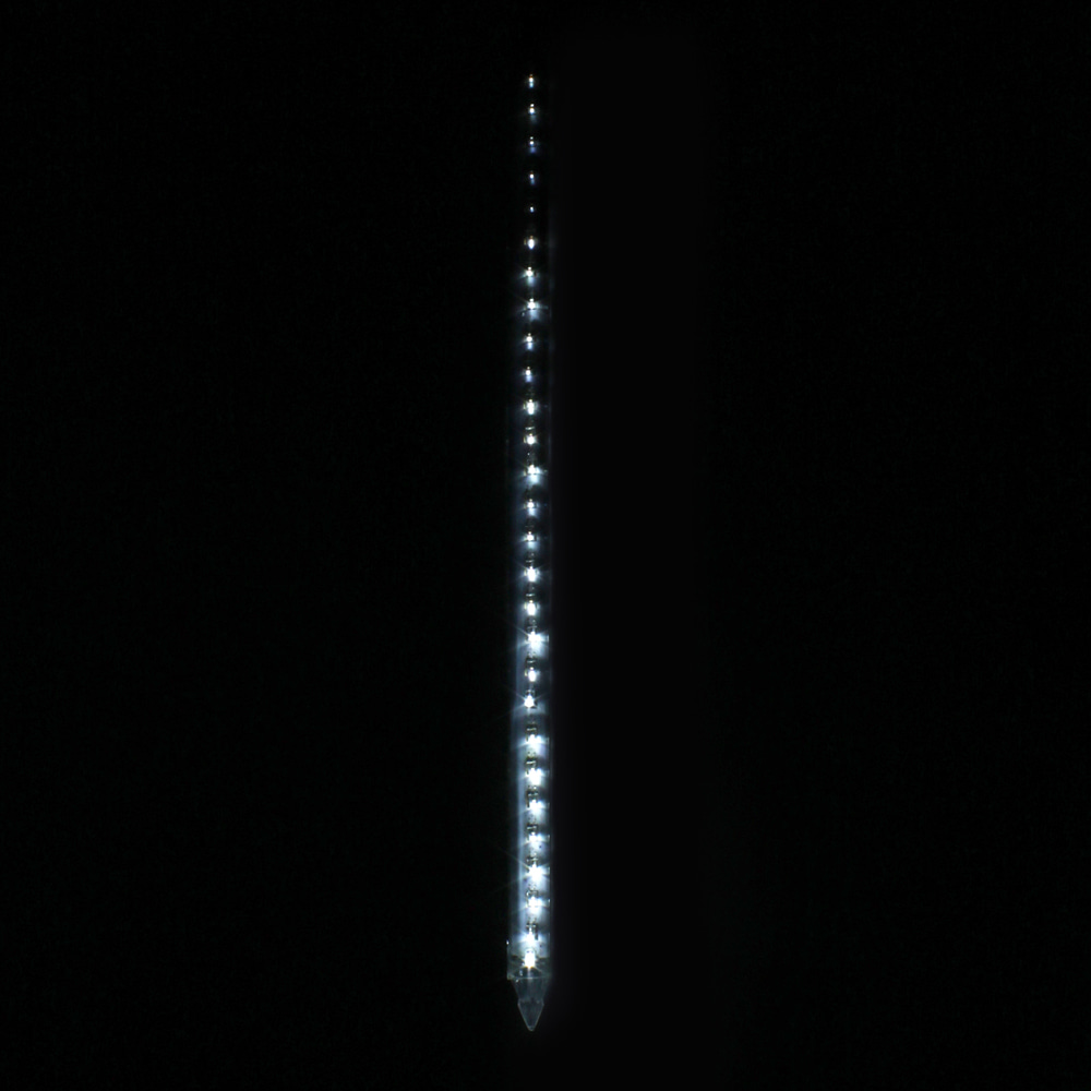 크리스마스 LED 투명 유성폴(80cm)