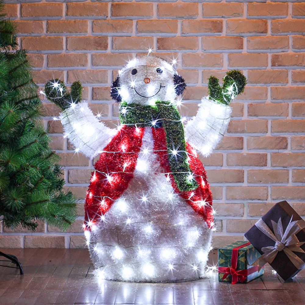 LED 허그 눈사람장식(92cm)/크리스마스장식 인테리어