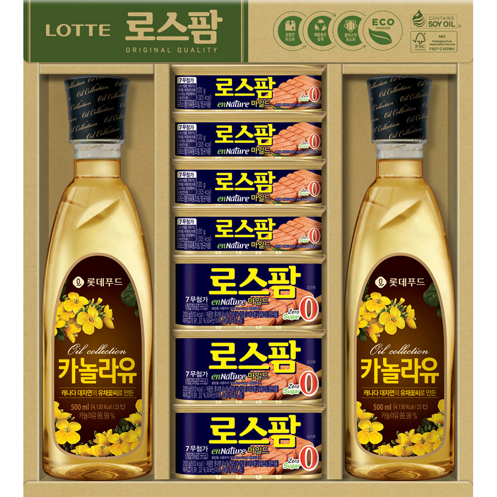 롯데푸드 로스팜 혼합 L-2호 선물세트 추석선물세트