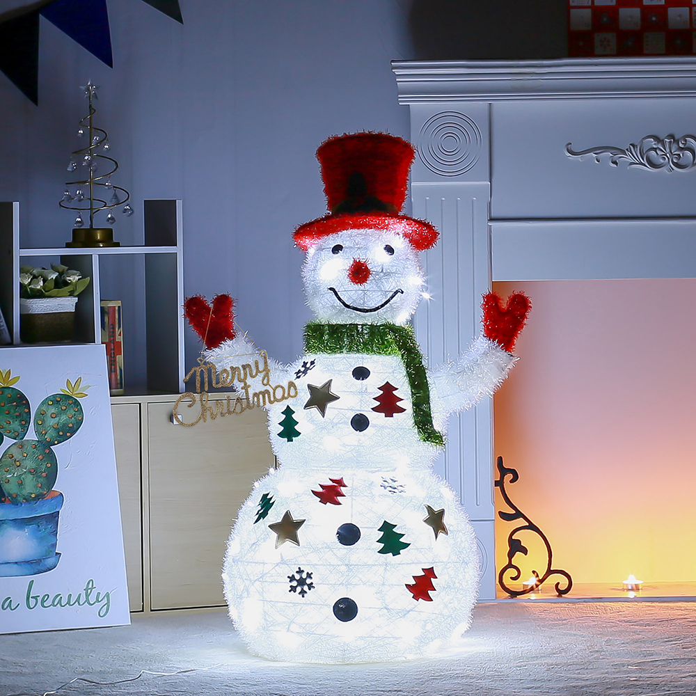LED 빨간모자 대형 눈사람 카페 매장 크리스마스장식